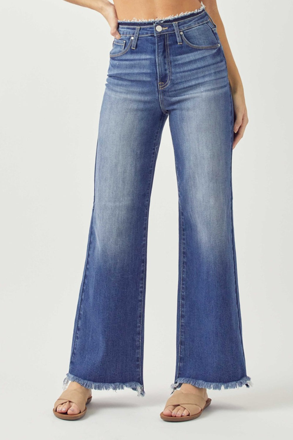 Darby High Waist Wide Leg Jeans