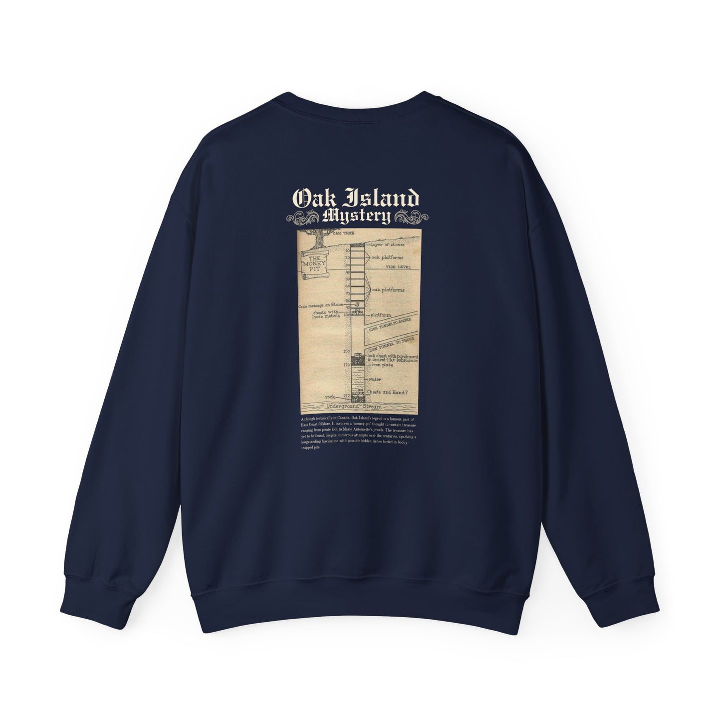 Oak Island Mystery Crewneck Sweatshirt