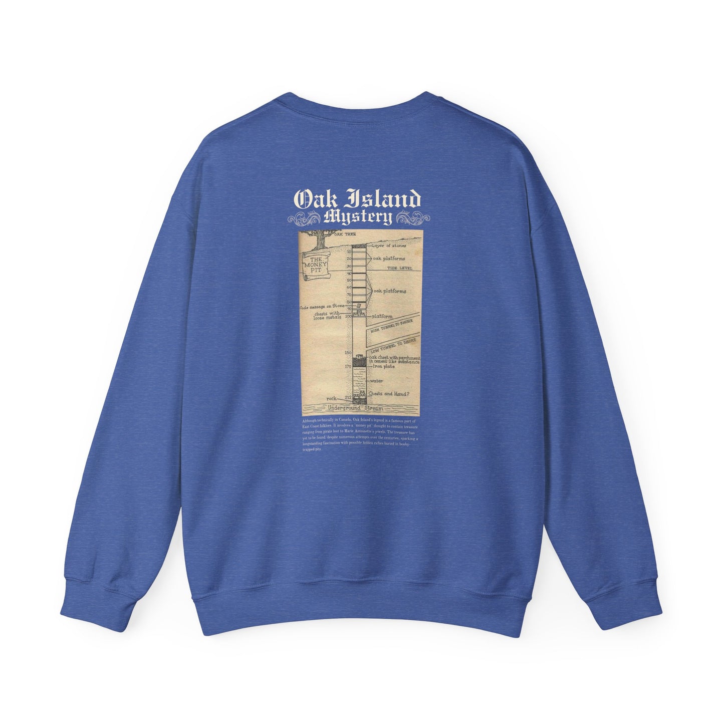 Oak Island Mystery Crewneck Sweatshirt