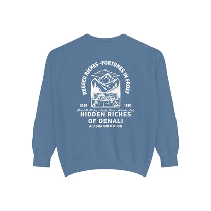 Hidden Riches in Denali - Unisex Garment-Dyed Sweatshirt