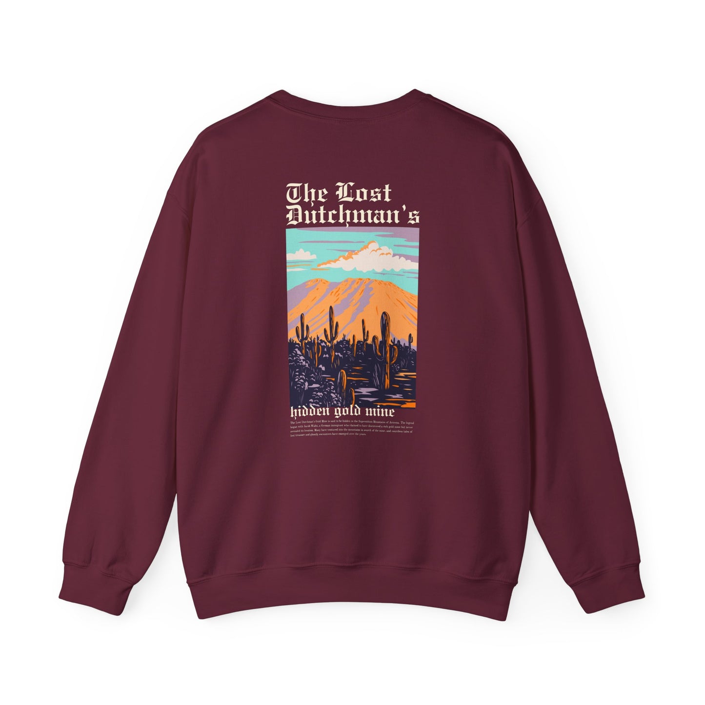 The Lost Dutchman's Gold Mine Crewneck Sweatshirt