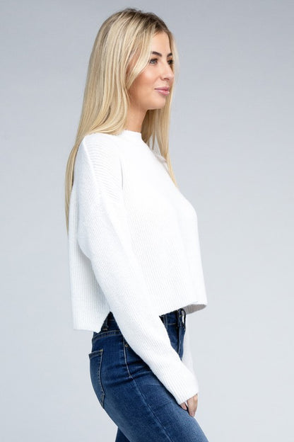 Bella Mock Neck Sweater