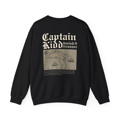 Captain Kidd's Buried Treasure Crewneck Sweatshirt