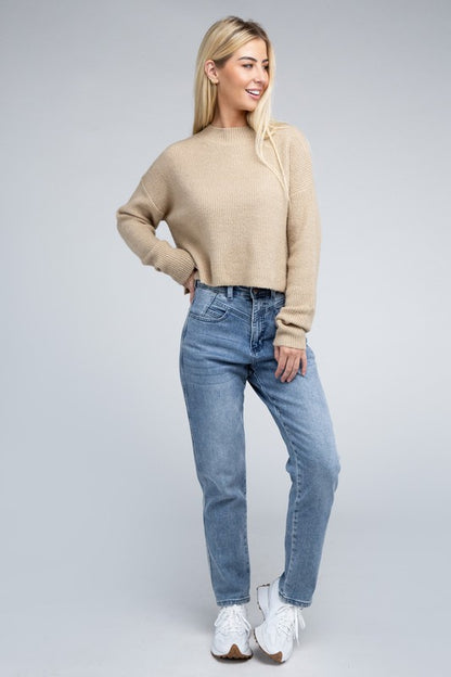 Bella Mock Neck Sweater