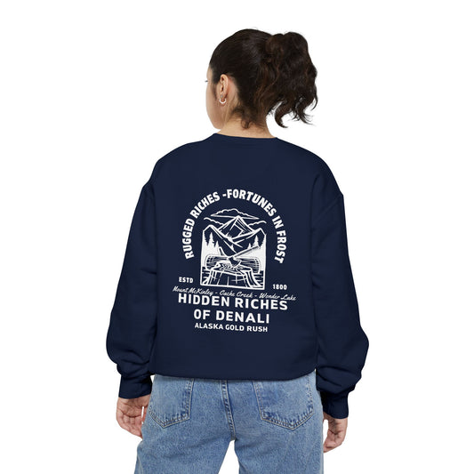 Hidden Riches in Denali - Unisex Garment-Dyed Sweatshirt