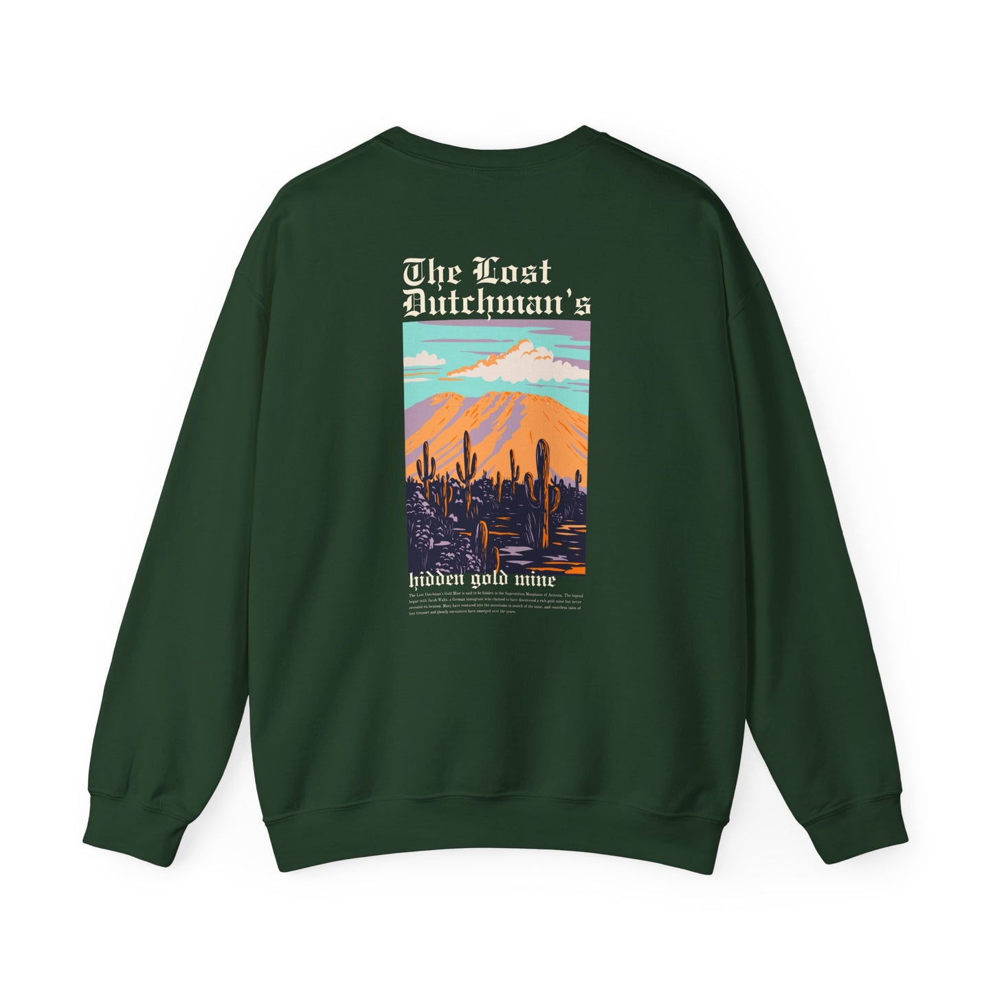 The Lost Dutchman's Gold Mine Crewneck Sweatshirt