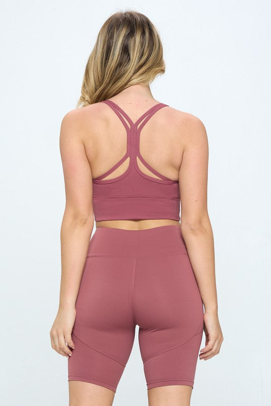 Chloe Criss Cross Sports Bra