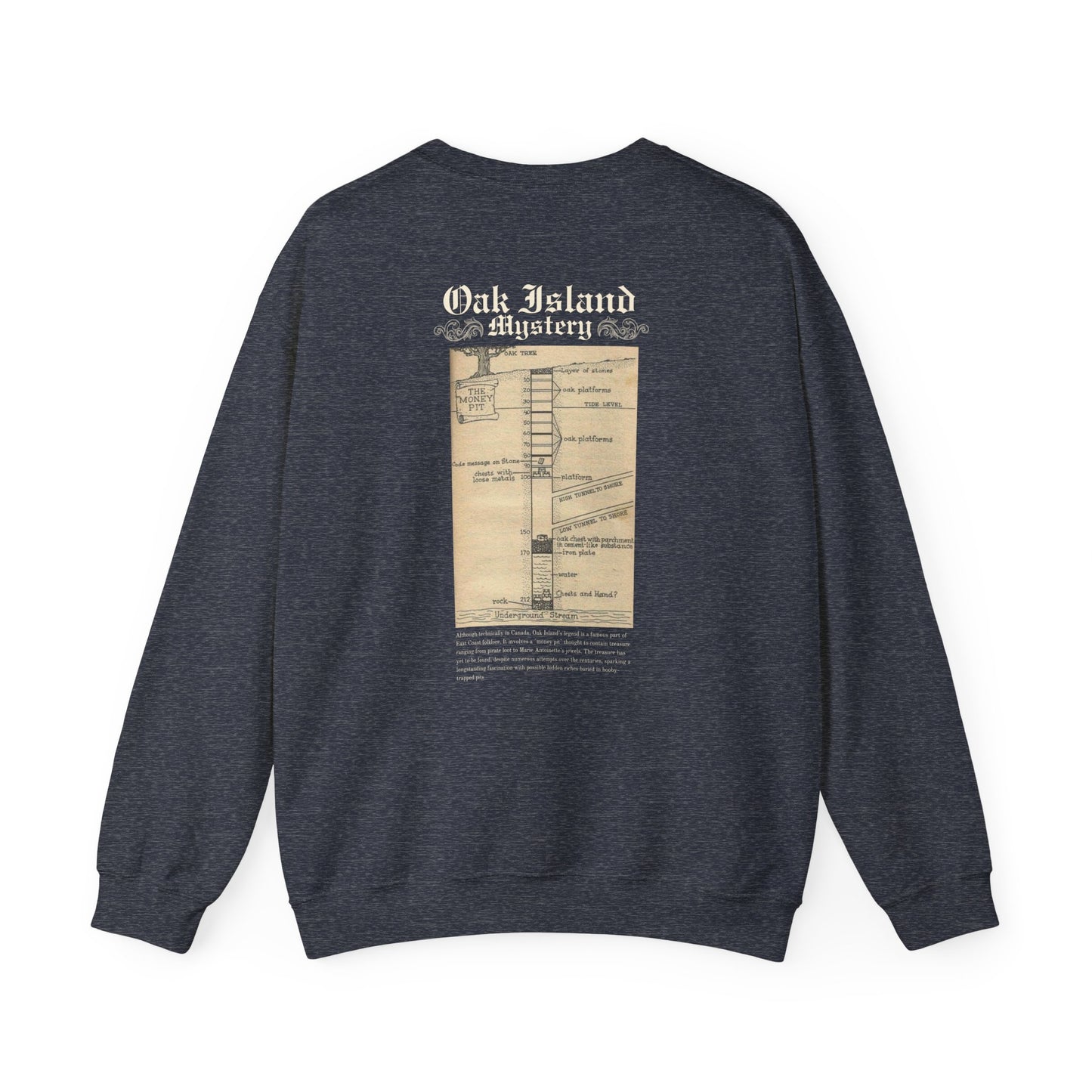 Oak Island Mystery Crewneck Sweatshirt