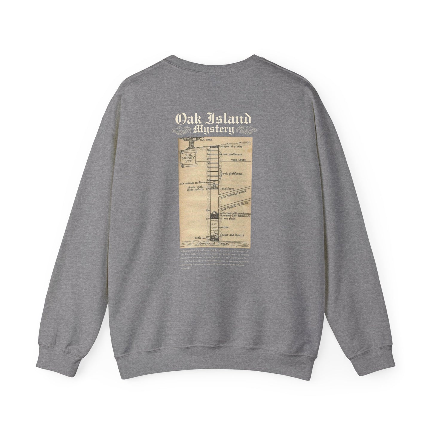 Oak Island Mystery Crewneck Sweatshirt