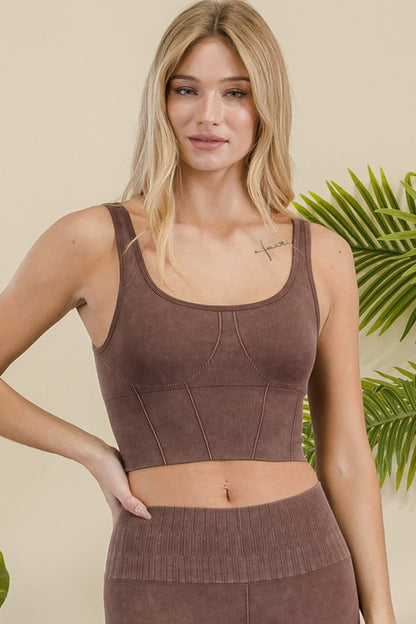 Rhea Ultra Comfort Ribbed Sports Bra