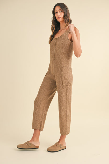 Kehlani Knit Jumpsuit with Pockets