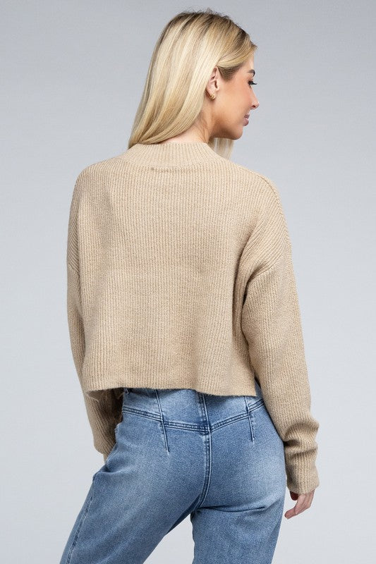 Bella Mock Neck Sweater