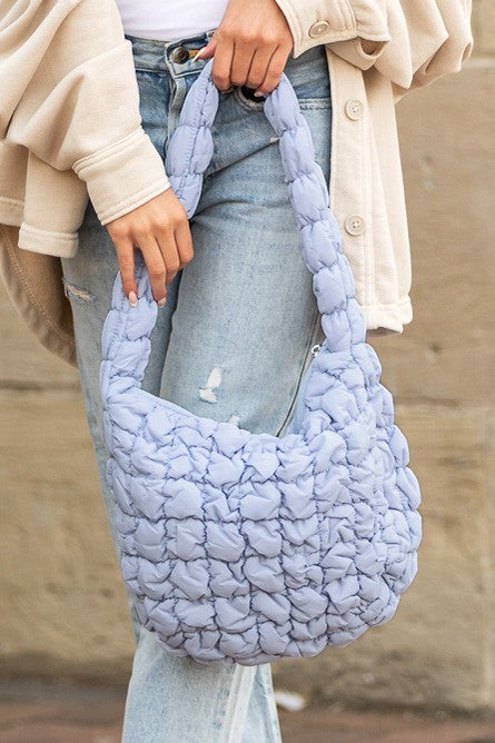 Riley Quilted Shoulder Bag