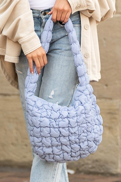 Riley Quilted Shoulder Bag