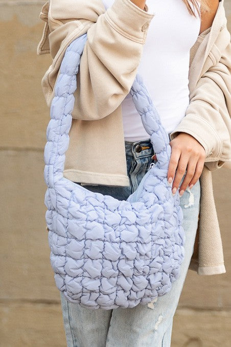 Riley Quilted Shoulder Bag