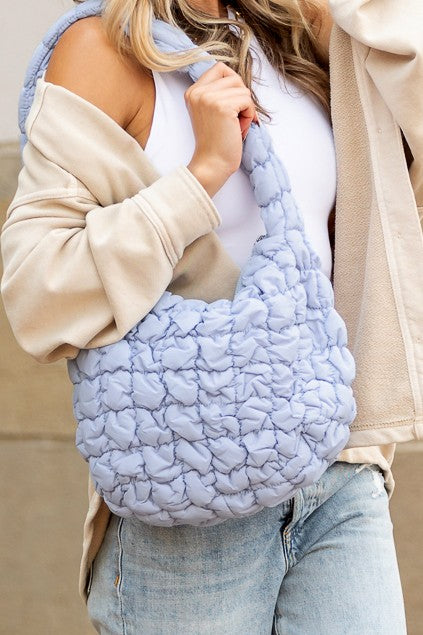 Riley Quilted Shoulder Bag