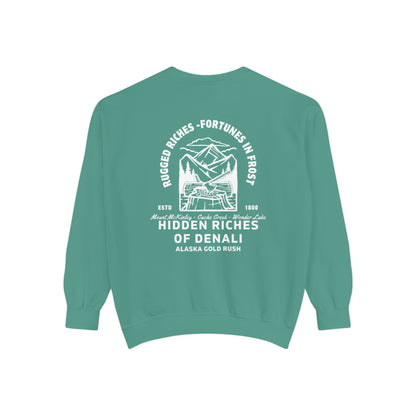 Hidden Riches in Denali - Unisex Garment-Dyed Sweatshirt