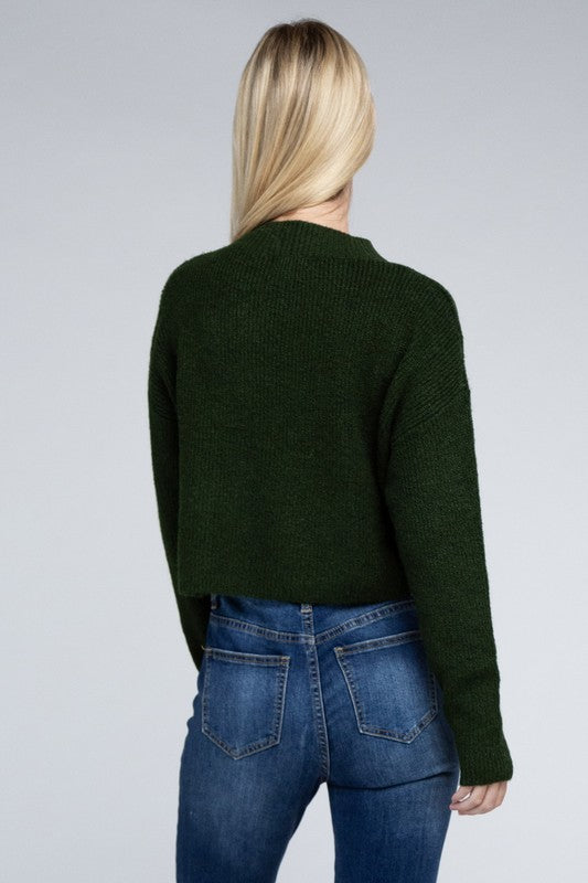 Bella Mock Neck Sweater