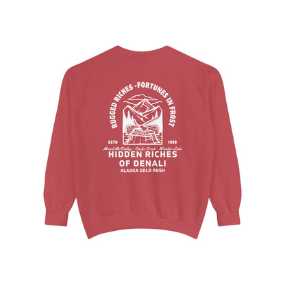 Hidden Riches in Denali - Unisex Garment-Dyed Sweatshirt