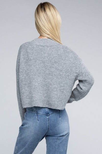 Bella Mock Neck Sweater