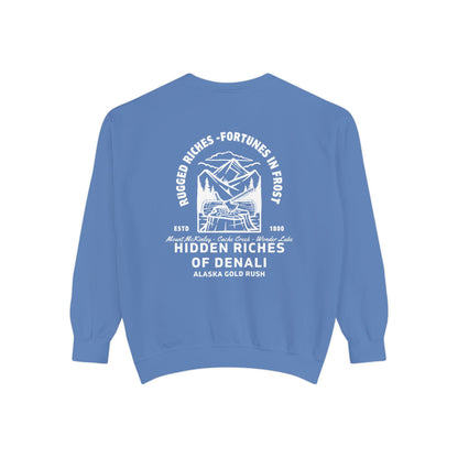 Hidden Riches in Denali - Unisex Garment-Dyed Sweatshirt