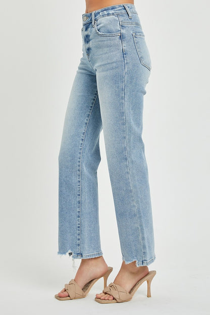 Winnie High Rise Straight Jeans