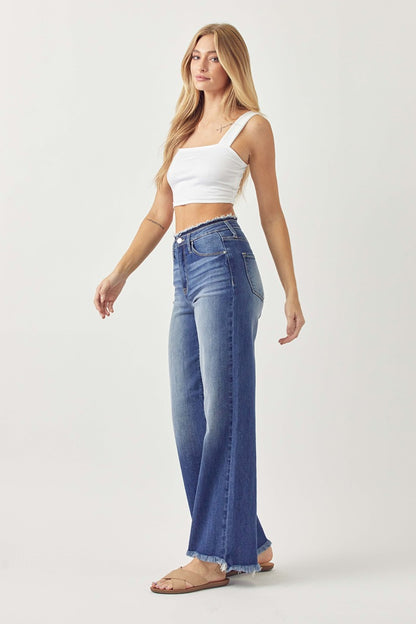 Darby High Waist Wide Leg Jeans