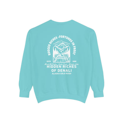 Hidden Riches in Denali - Unisex Garment-Dyed Sweatshirt