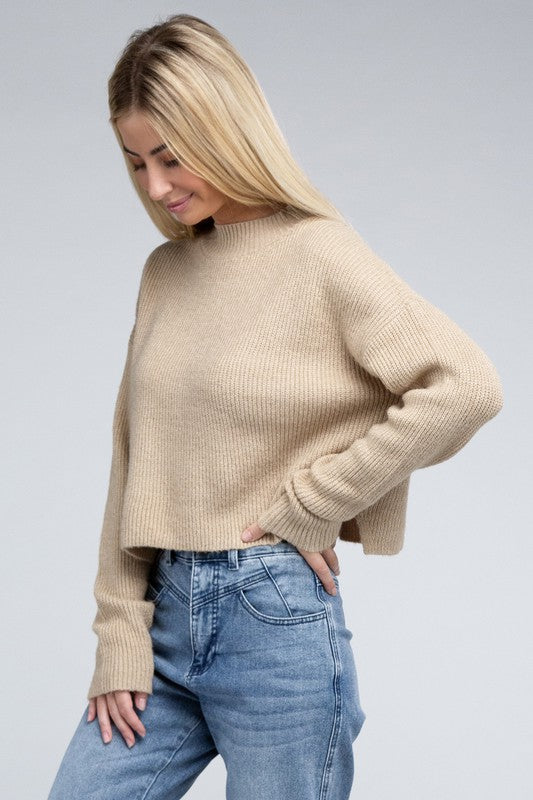 Bella Mock Neck Sweater