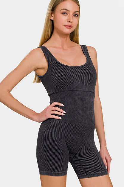 Phoenix Ribbed Romper