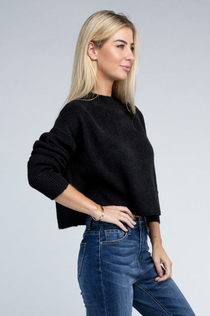 Bella Mock Neck Sweater