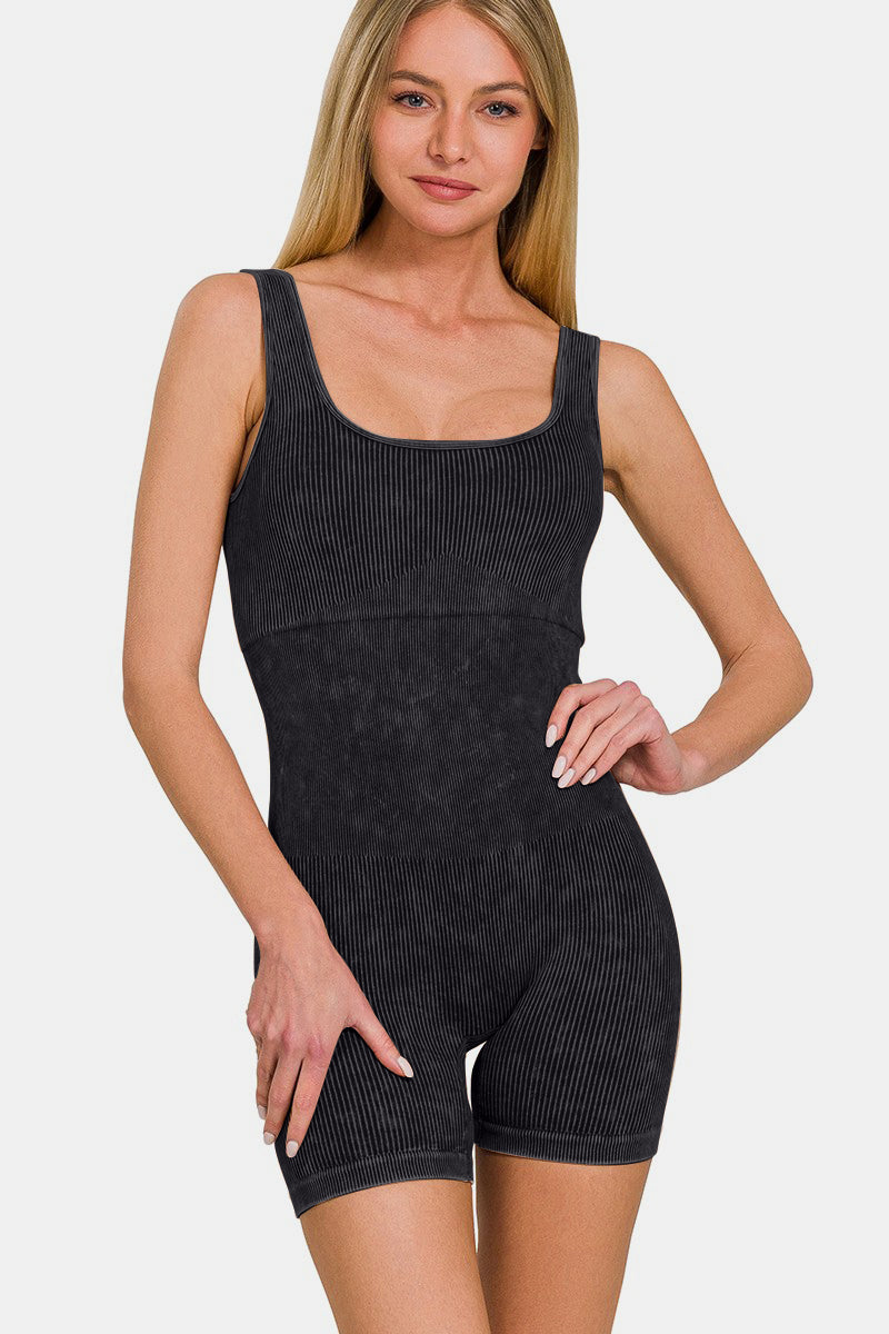 Phoenix Ribbed Romper