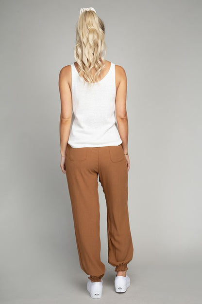 Boho Breeze Crinkle Joggers