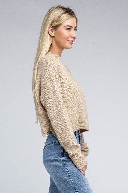 Bella Mock Neck Sweater