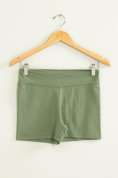 Quinn Mid-Rise Biker Shorts