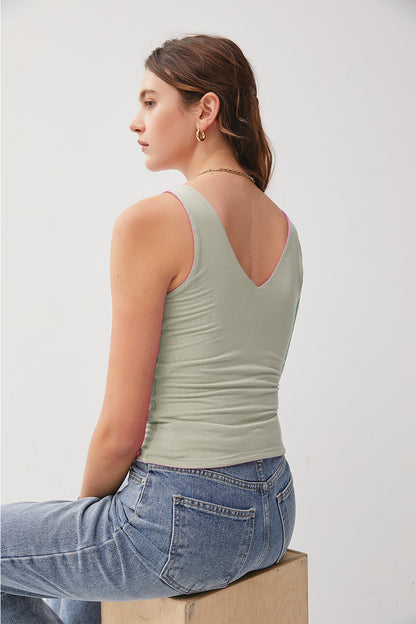 Kaia Wide Strap Tank