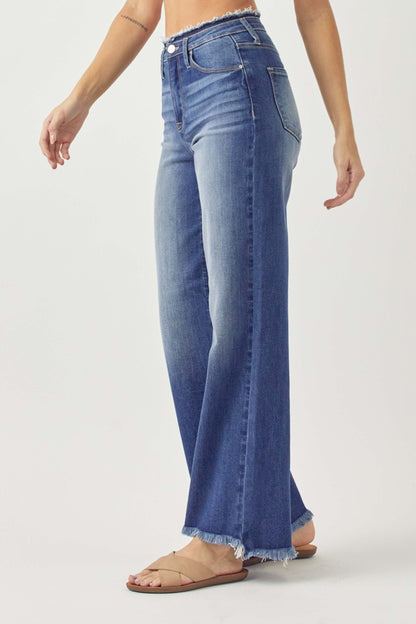 Darby High Waist Wide Leg Jeans