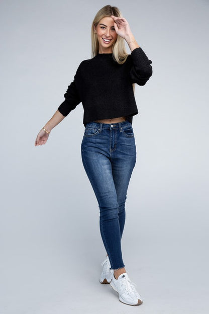 Bella Mock Neck Sweater