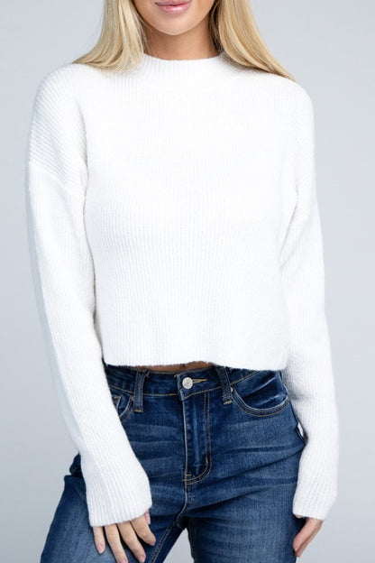 Bella Mock Neck Sweater