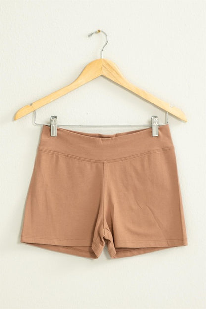 Quinn Mid-Rise Biker Shorts