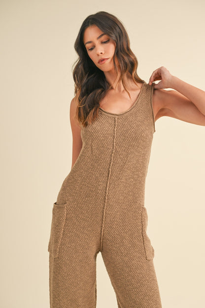 Kehlani Knit Jumpsuit with Pockets