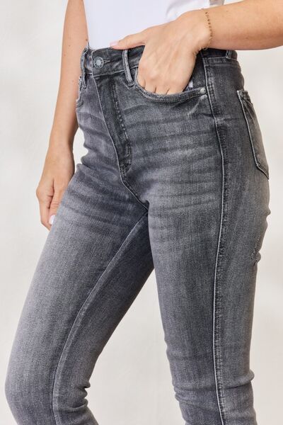 Stella Gray High Waist Skinny Jeans