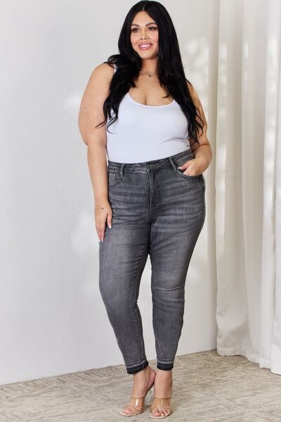 Stella Gray High Waist Skinny Jeans