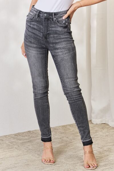 Stella Gray High Waist Skinny Jeans